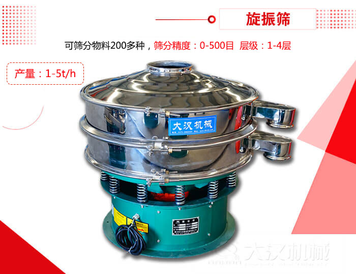 旋振篩可以特殊定制有：材質(zhì)方面包括：碳鋼，不銹鋼，全不銹鋼層級(jí)方面包括：?jiǎn)螌?，雙層，三層，四層等